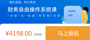 【微淼商学院】《财务自由操作系统》-无忧知识库