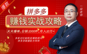 【荔枝微课】《拼多多爆款实战攻略:中小卖家也能做出爆款》-无忧知识库