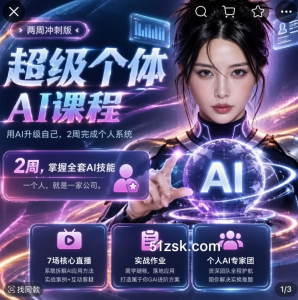 Ai网课超级个体AI课-无忧知识库